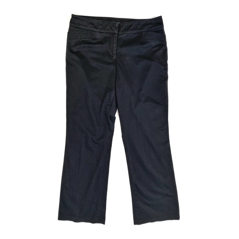 23. Claudia Ev Black Straight Leg Dress Pants 10